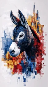 Urban Donkey Fusion Art