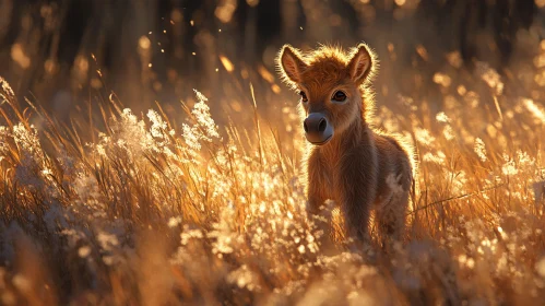 Foal in Golden Light