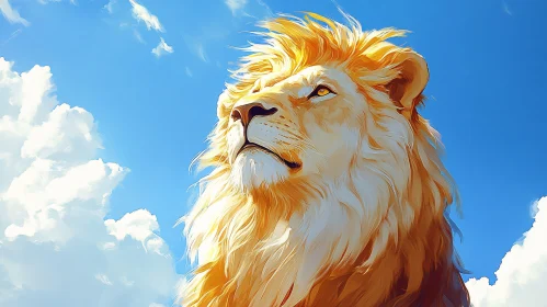 Regal Lion in Nature