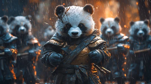 Armored Panda Warrior