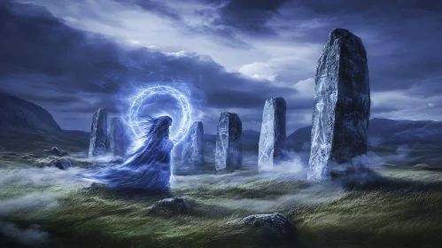 Spectral Guardian of the Standing Stones