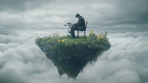 Island in the Sky: A Solitary Moment