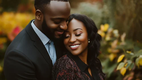 Couple's Serene Embrace