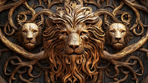 Majestic Lion Woodwork