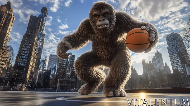 Urban Gorilla Game AI Image