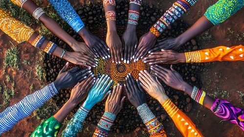 Circle of Hands: Cultural Harmony