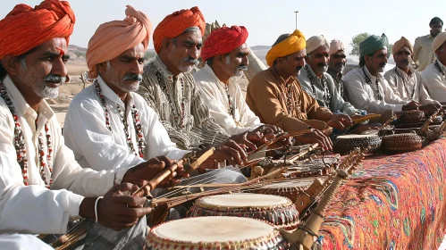 Folk Music Ensemble from India