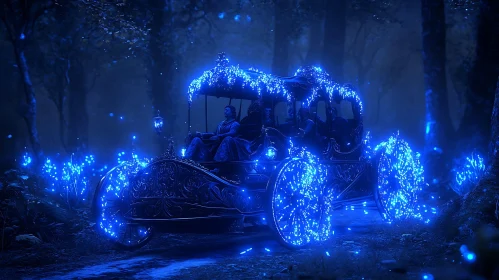 Blue Light Carriage Fantasy