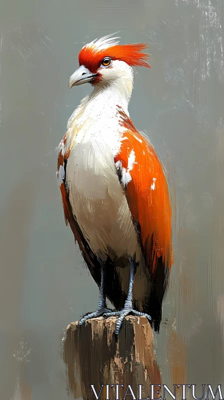 Vibrant Bird Art AI Image