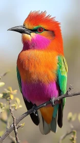 Colorful Bird in a Natural Setting