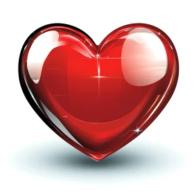 Valentine's Day Red Heart