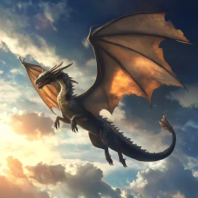 Dragon Soaring in the Heavens