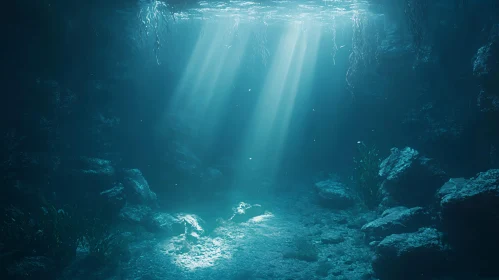 Sunlit Ocean Depths