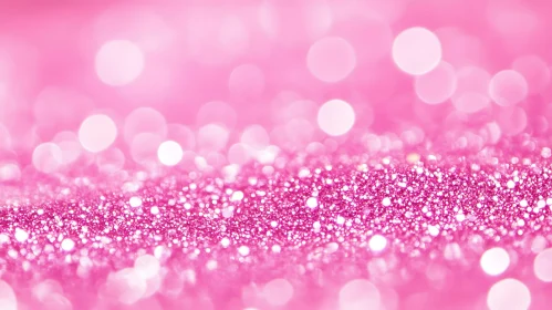 Abstract Pink Glitter Background