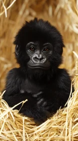 Gentle Baby Gorilla