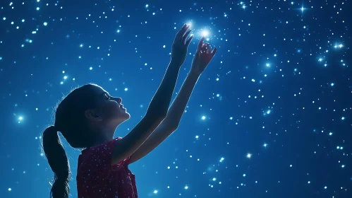 Childhood Wonder: Touching the Stars