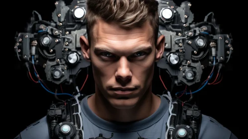 Cyborg Man in Contemporary Realist Photography