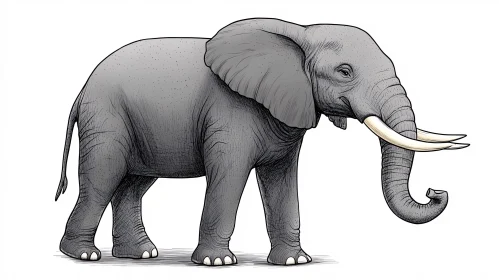 Artistic Elephant Rendering