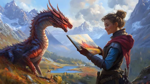 Dragon's Muse: An Artist's Encounter