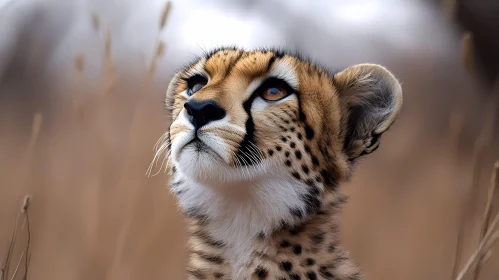 Inquisitive Cheetah in the Wild