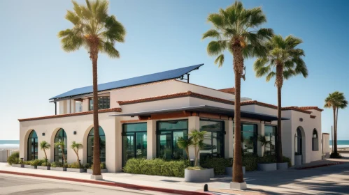 Sands Hotel Solar Panel Rooftop Architecture | Chicano-Inspired Design