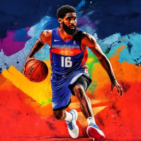 Athlete with Ball