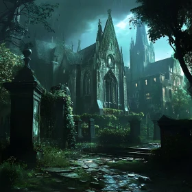 Ivy-Clad Gothic Architecture