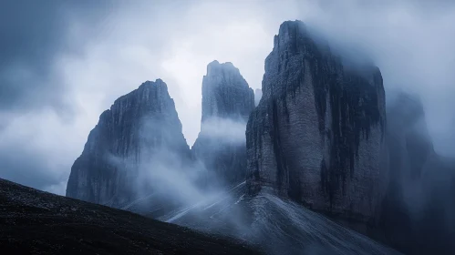 Mysterious Mountain Landscape