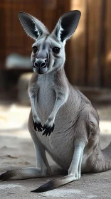 Kangaroo Portrait