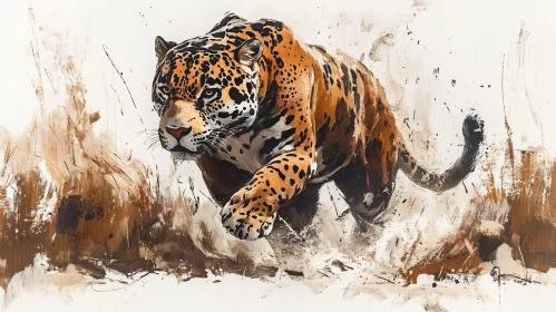 Jaguar Art Illustration