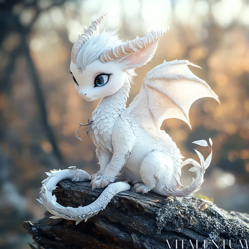 AI ART Enchanting Dragon Creature