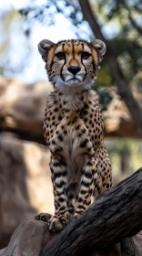 Cheetah Portrait in the Wild