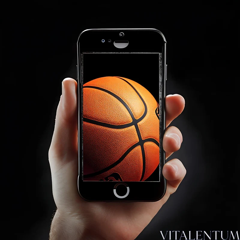 Smartphone Sport AI Image