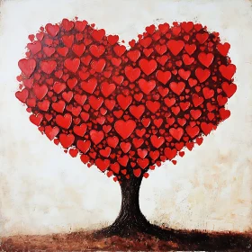 Tree of Hearts: A Love Painting