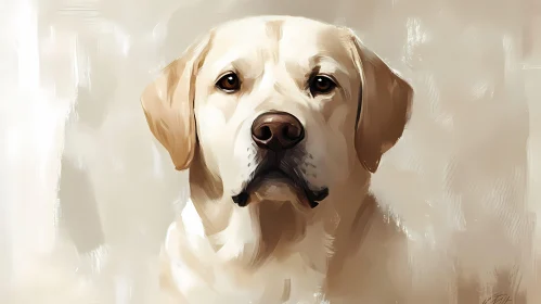 Labrador Retriever Painting