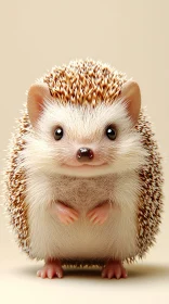 Charming Hedgehog Portrait