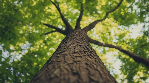 Upward Gaze: The Splendor of a Tree