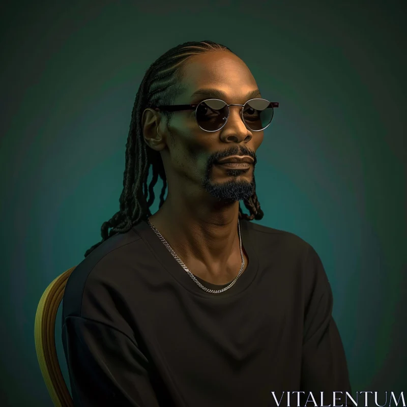 AI ART Stylish Portrait of Snoop Dogg