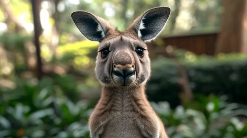Kangaroo in Greenery