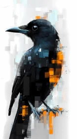 Modern Artistic Bird Representation