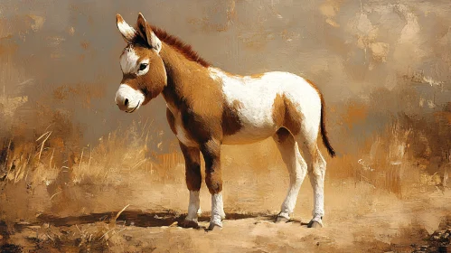 Donkey Art in Rustic Tones