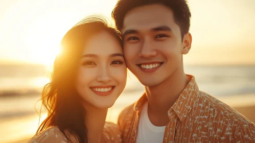 Golden Hour Couple Portrait