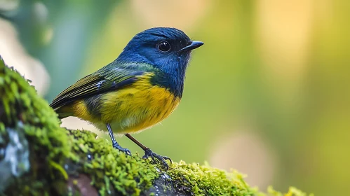 Vibrant Bird Portrait in Nature