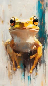 Colorful Frog Painting