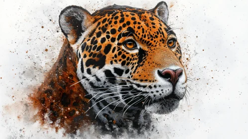 Leopard Head Study