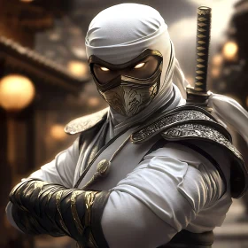 Golden Armored Ninja