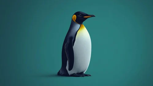 Majestic Penguin Portrait