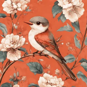 Floral Bird Art