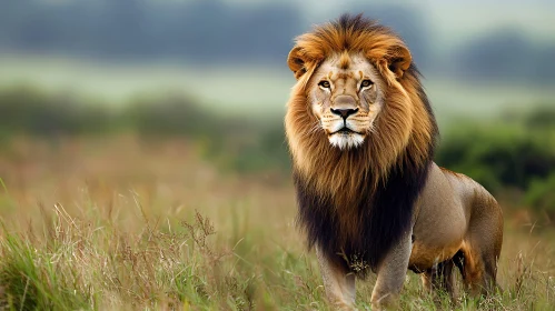 Lion in the Wild
