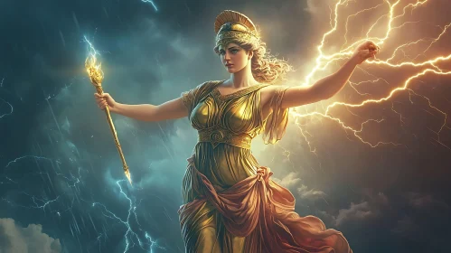 Empress of Thunder: Ancient World Artwork